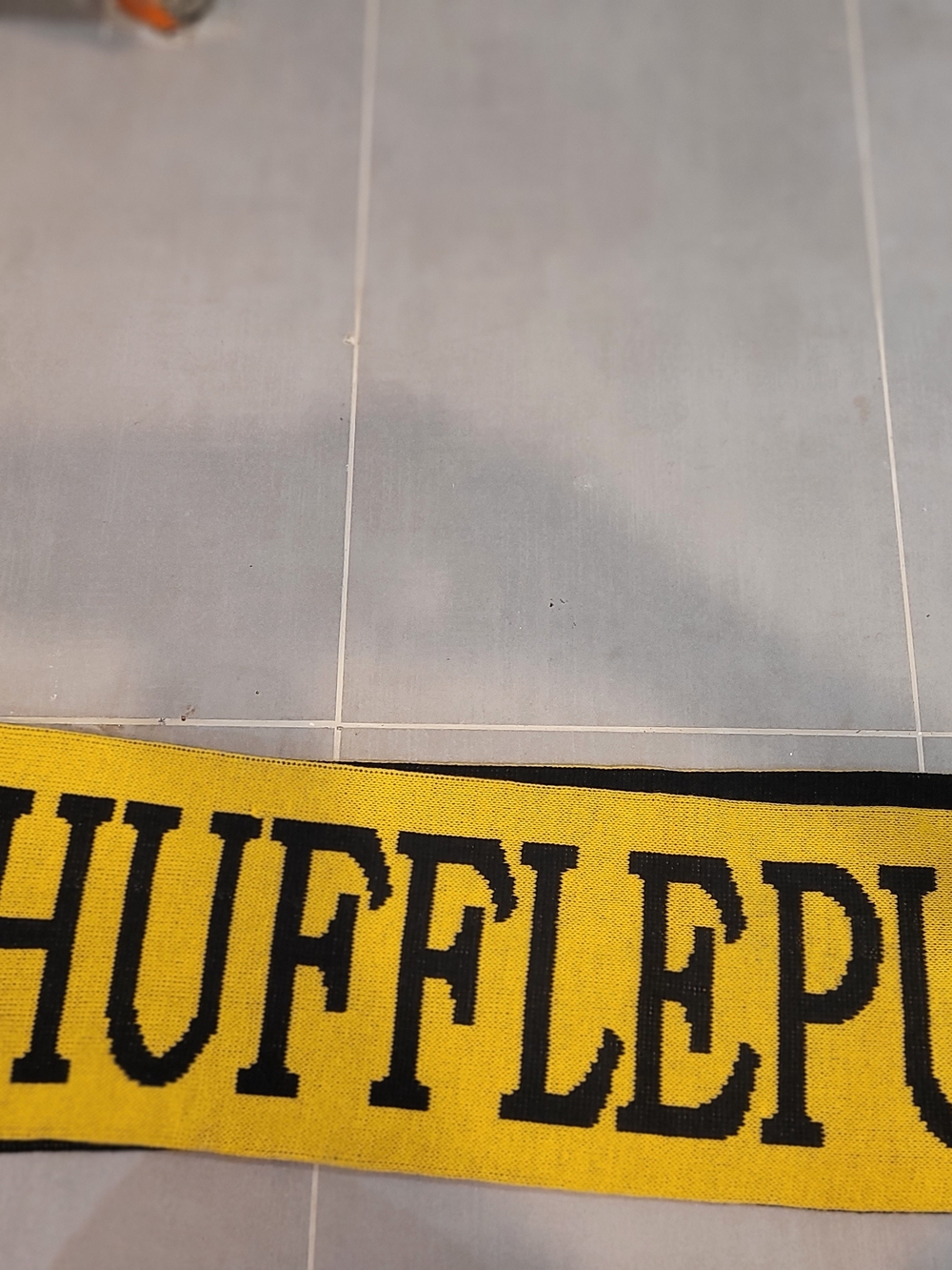 Hufflepuff Yellow and Black Party Scarf